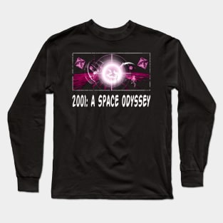 HAL 9000 Style A Space Odyssey Iconic AI Graphic T-Shirt Long Sleeve T-Shirt